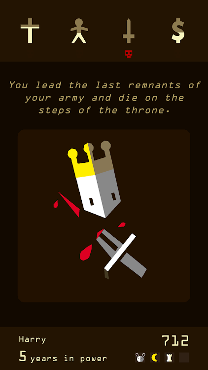 #3. Reigns (Android) By: DevolverDigital