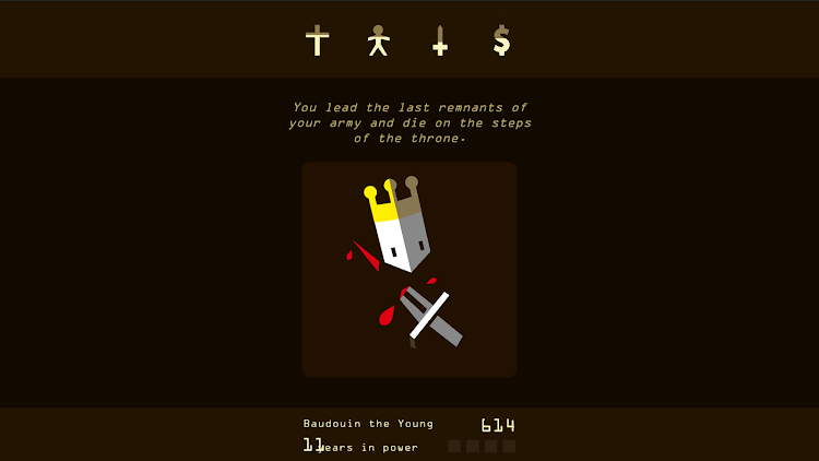 #10. Reigns (Android) By: DevolverDigital