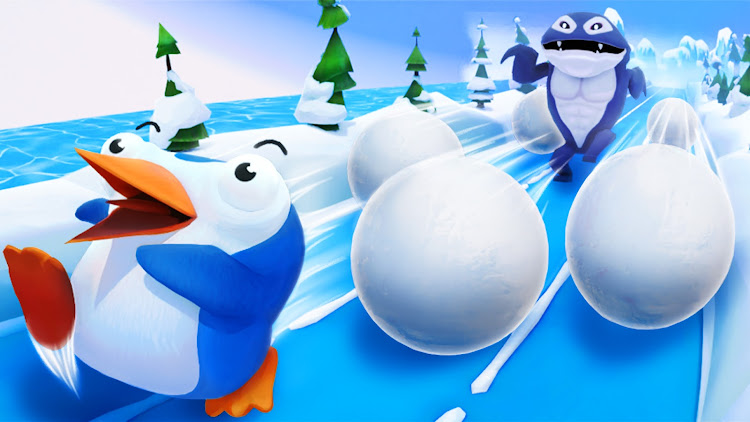 #7. Penguin Dash: Run Race 3D (Android) By: Indiez Global Pte. Ltd.