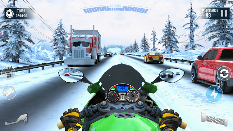 #3. Bike Racing 3D: Moto Bike Game (Android) By: Game Burg