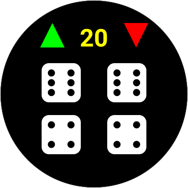 #2. Dice Roller & Heads and Tails (Android) By: MichalSoft