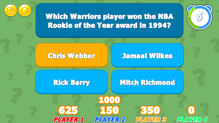 #2. The NBA Trivia Challenge (Android) By: LoadUpGames.com