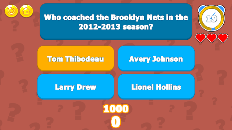 #5. The NBA Trivia Challenge (Android) By: LoadUpGames.com