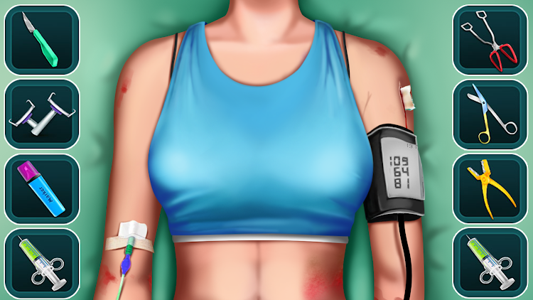 #4. Surgery Offline Doctor Games (Android) By: Taprix