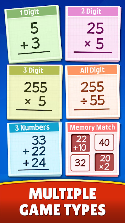 #4. Math Games: Math for Kids (Android) By: RV AppStudios