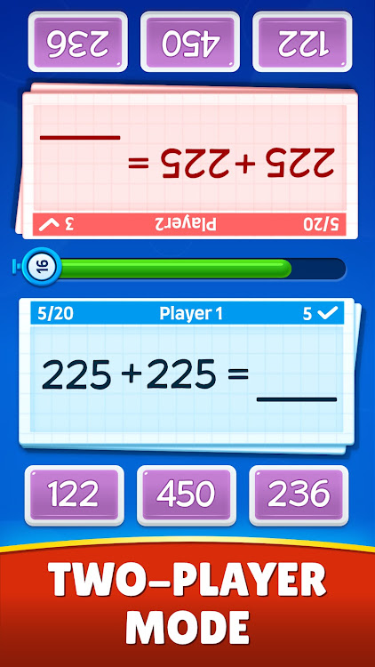 #7. Math Games: Math for Kids (Android) By: RV AppStudios