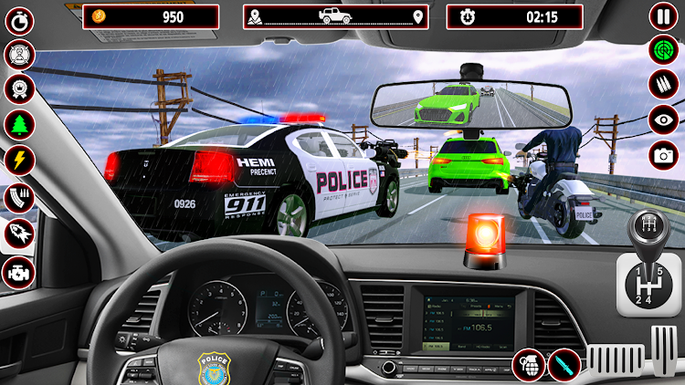 #6. Dubai Police Car Games 3d (Android) By: Apex Fun Games