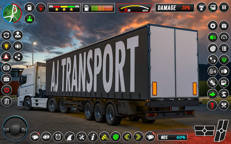 #3. City Cargo Truck Game 3D (Android) By: Games Garage