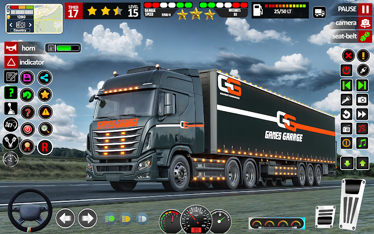 #4. City Cargo Truck Game 3D (Android) By: Games Garage