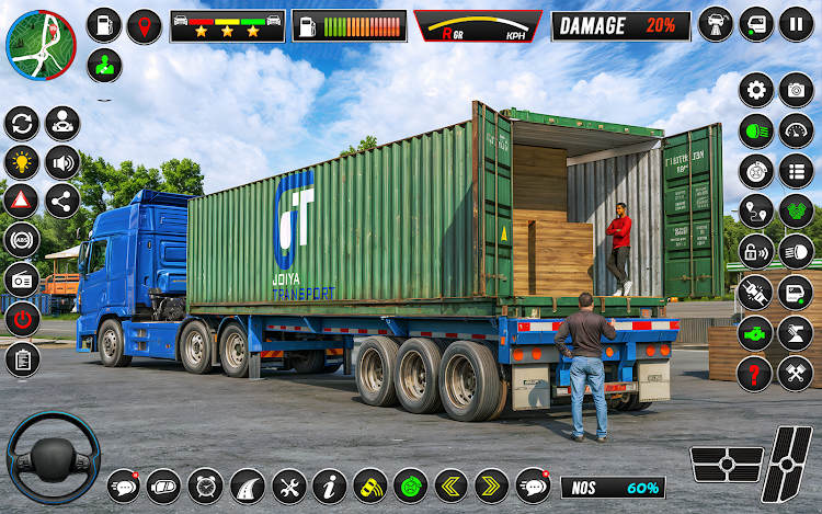 #5. City Cargo Truck Game 3D (Android) By: Games Garage