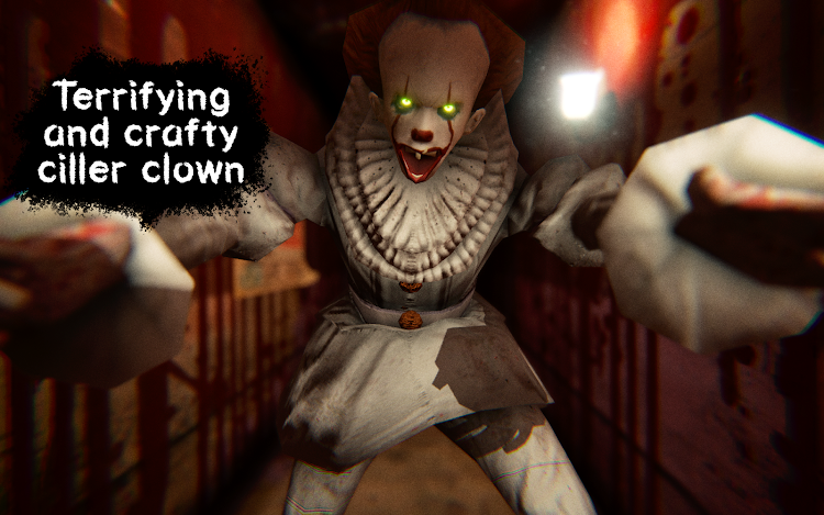 #9. Death Park: Scary Clown Horror (Android) By: Euphoria Horror Games