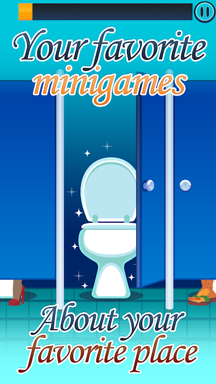 #6. Toilet Time: Fun Mini Games (Android) By: Tapps Games