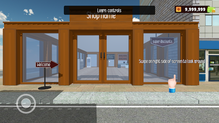 #3. Supermarket business simulator (Android) By: Foram Studios