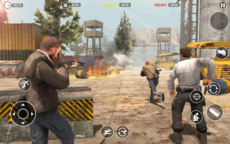 #2. Anti Terrorist gun Shoot Games (Android) By: NanoHead Games