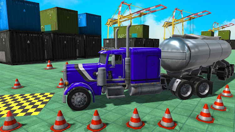 #2. Truck Parking Truck Games 3D (Android) By: Game Barrels