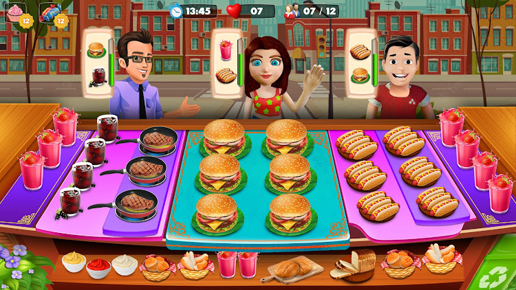 #2. Cooking Fun: Kitchen Game (Android) By: Mobile Games Hive