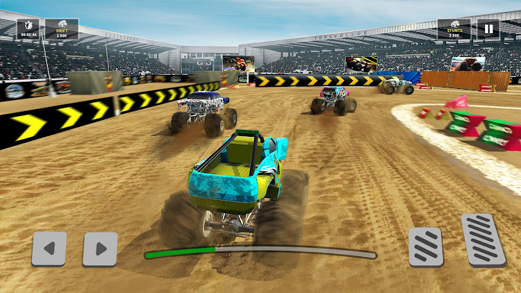 #4. Monster Truck Games - MTD (Android) By: Connect Game Studios - Car Racing Games