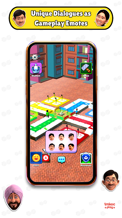 #5. LUDO 3D | TMKOC Game (Android) By: TMKOCPlay (Neela Mediatech Pvt Ltd)