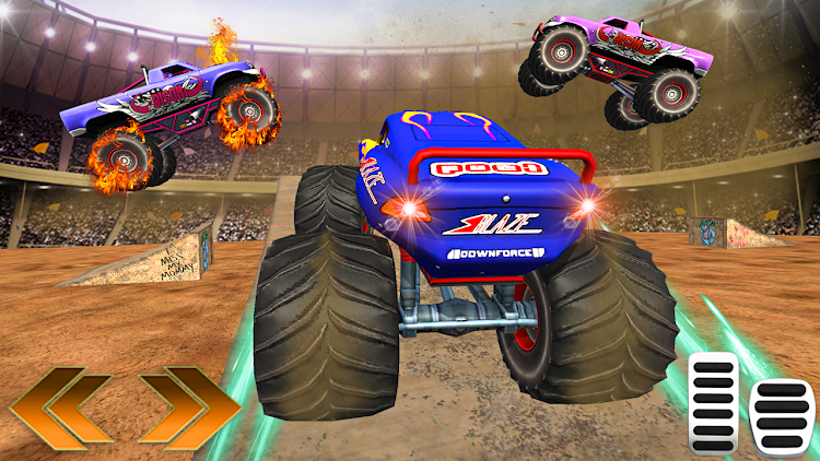 #4. Monster Truck: Truck Games 3D (Android) By: Hexabin Games