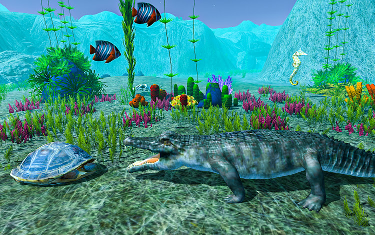 #2. Underwater Turtle Sea Mermaid (Android) By: 360 Revenge