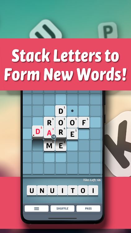 #3. Upwords (Android) By: Lonely Star Software, Inc.