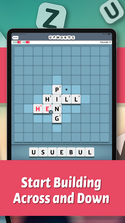 #7. Upwords (Android) By: Lonely Star Software, Inc.