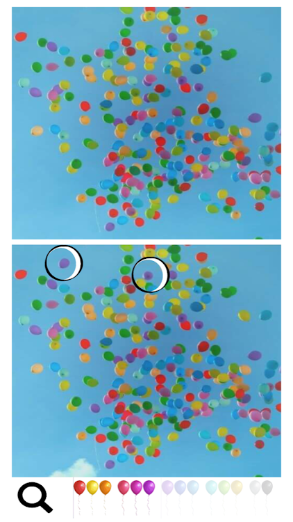 #6. Spot a Difference Balloons (Android) By: LynnRossMGC