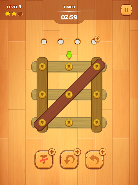 #5. Awesome Bolts & Screws Puzzle (Android) By: SayGames Ltd