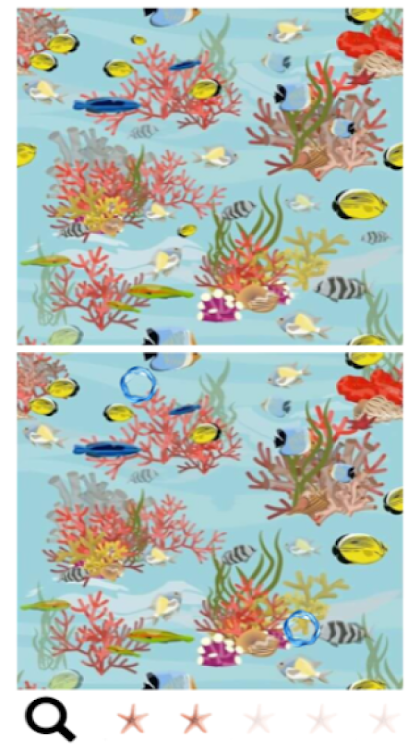 #3. Spot a Difference Underwater (Android) By: LynnRossMGC