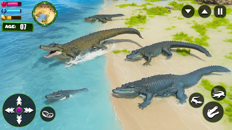 #2. Angry Alligator Attack Sim 3D (Android) By: Max Games Production