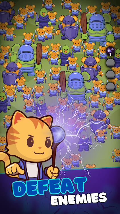 #4. Cat Wizard: Survivor (Android) By: multiplayer