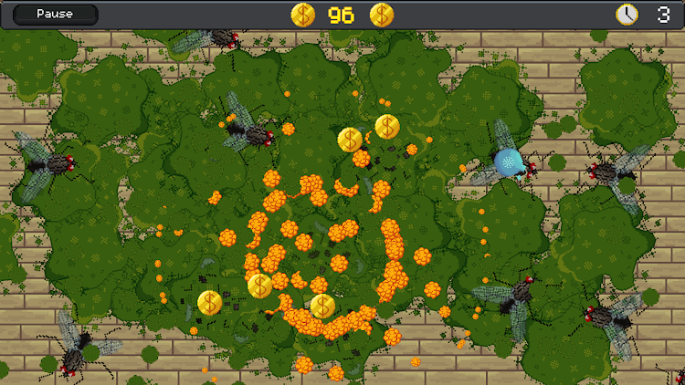 #7. Flymageddon: Insect Invasion (Android) By: Felis Pixelis