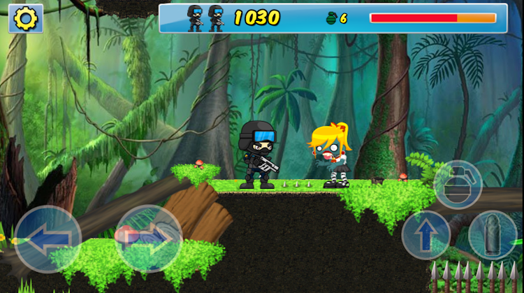 #3. zombie attack zero (Android) By: jocmania