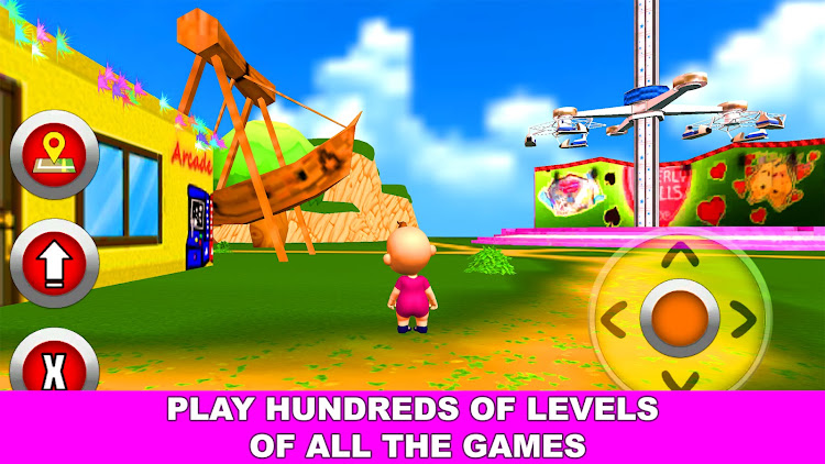 #3. Baby Fun Park - Baby Games 3D (Android) By: Kaufcom Games Apps Widgets