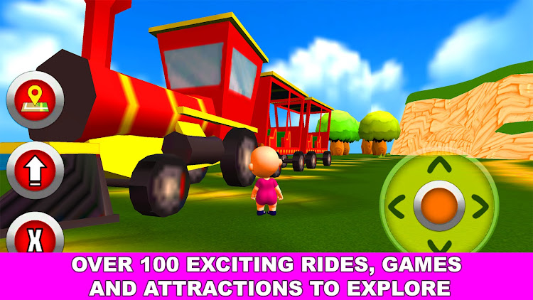 #9. Baby Fun Park - Baby Games 3D (Android) By: Kaufcom Games Apps Widgets