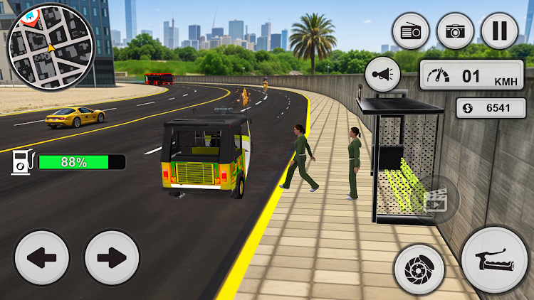 #2. Rickshaw Driver Tuk Tuk Game (Android) By: GameFit