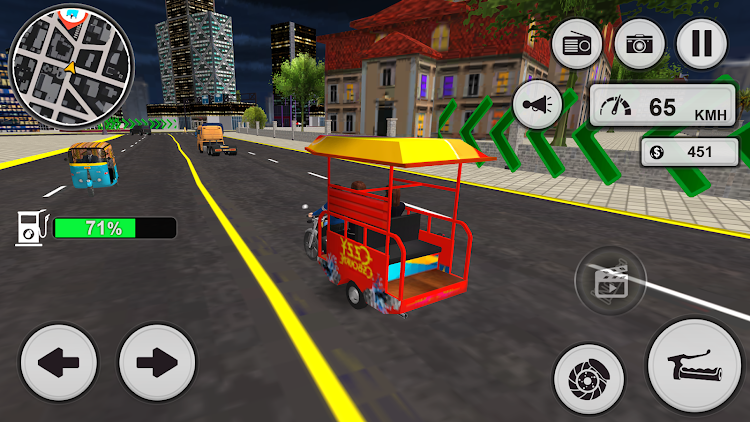 #3. Rickshaw Driver Tuk Tuk Game (Android) By: GameFit