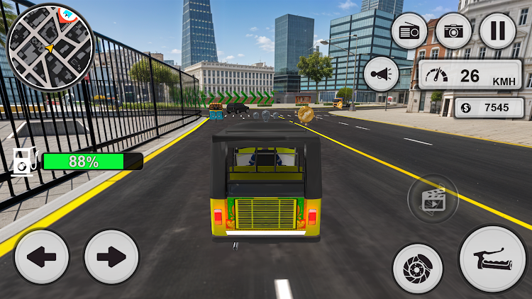 #5. Rickshaw Driver Tuk Tuk Game (Android) By: GameFit