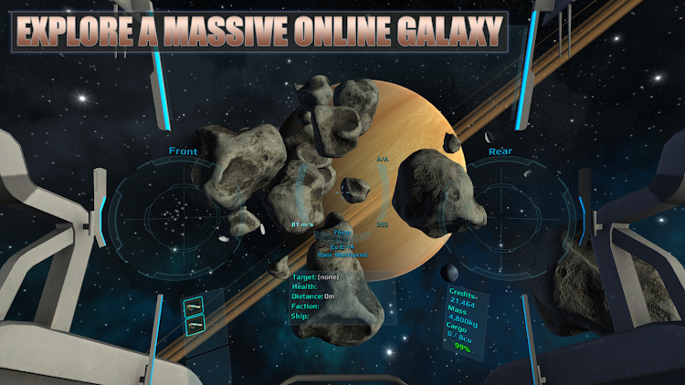 #4. Vendetta Online HD - Space MMO (Android) By: Guild Software, Inc.