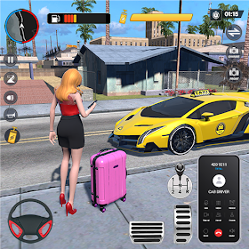 Real Taxi Parking Games 3D