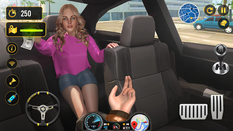 #3. Taxi Games Car Simulator 3D (Android) By: BMH Sol