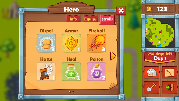 #5. Heroes 2 : The Undead King (Android) By: Game Dev Team