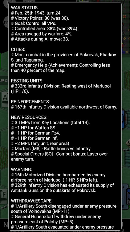 #8. Third Battle of Kharkov (Android) By: Joni Nuutinen