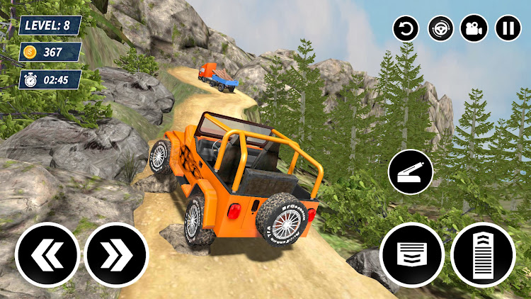 #4. Offroad Car Driving Jeep Games (Android) By: Golden Guns Studio