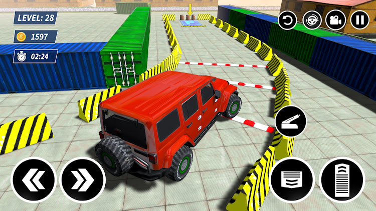 #5. Offroad Car Driving Jeep Games (Android) By: Golden Guns Studio