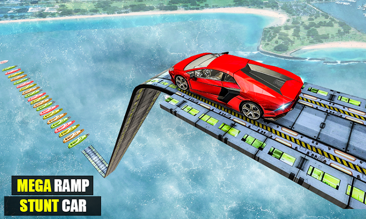 #4. Mega Ramp car Impossible Jump (Android) By: Extreme Games Production