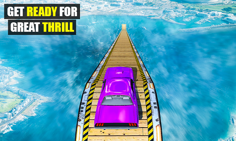 #7. Mega Ramp car Impossible Jump (Android) By: Extreme Games Production