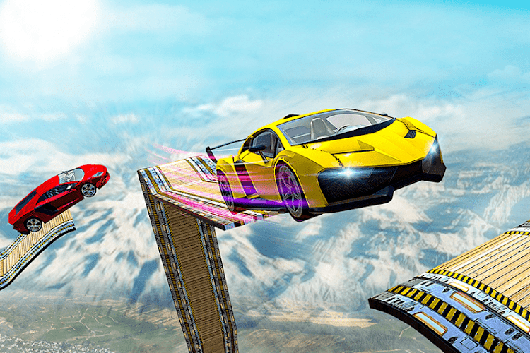 #10. Mega Ramp car Impossible Jump (Android) By: Extreme Games Production