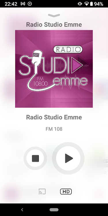 #4. Radio Studio Emme (Android) By: Fluidstream