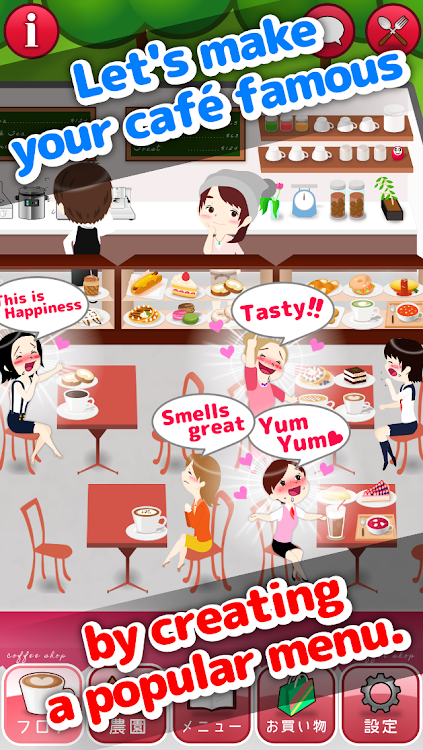 #7. My Cafe Story (Android) By: akerusoft